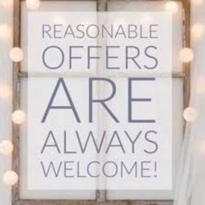 Please feel free to make an offer!